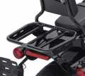 Sport Luggage Rack for HoldFast Sissy Bar Uprights Gloss Black  - 50300131A