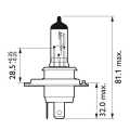 Philips Cityvision Moto Headlamp Bulb H4  - 516216
