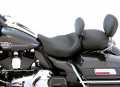 Mustang Super Touring Solo Seat 17" with Backrest black  - 537078