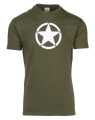 Fostex White Star T-Shirt Green  - 545015V