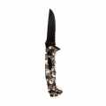 Motorcycle Storehouse Knife Skull & Clip Black Ivory  - 545481