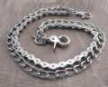 Amigaz Bike Chain & Shackle Double Wallet Chain chrome  - 563378