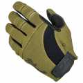 Biltwell Moto Gloves Olive/Black/Tan XS - 567158