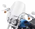 Harley-Davidson Wind Splitter Quick-Release Windshield 19" light smoke & polished  - 57400323