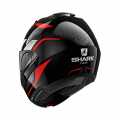 Shark Evo-Es Yari Modular Helmet Black/Red/White  - 586466V