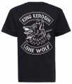 King Kerosin T-Shirt Lone Wolf black  - 592275V