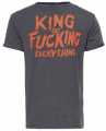 King Kerosin King Kerosin King Of F*cking Everything T-Shirt grau  - 592293V