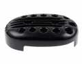 Cult-Werk Aircleaner cover Slotted black gloss  - 60-7606