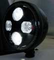Highsider Highsider Atlanta LED headlight 5-3/4" black  - 60-7044