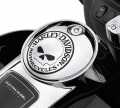 Harley-Davidson Willie G Skull Fuel Tank Console Door  - 61374-04