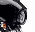 Harley-Davidson Trim Ring for 7" Visor Style Headlamp black  - 61400292