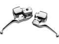 Handlebar Control Set 9/16 without Switches, chrome  - 62-7704