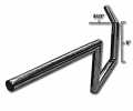 Jammer Z Bars 60s Wide Style 6" chrome  - 63-2330