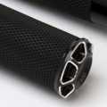 Arlen Ness Beveled Fusion Grips, black  - 65-4107