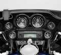 Harley-Davidson Oil Pressure Gauge with Titanium Face  - 74690-10