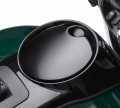 Harley-Davidson Entriegelungsknopf für Tankkonsolenklappe glatt schwarz  - 90300096A