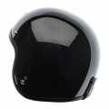 Torc T-50 Classic 3/4 Open Face Helmet ECE gloss black  - 91-7942V