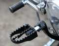 Burly Rider Footpegs MX black  - 91-6536