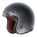 Torc T-50 Open Face Helmet Weathered Silver ECE  - 92-2688V