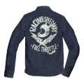 Holy Freedom Genoa Stampato jacket denim blue  - 923939V