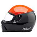 Biltwell Biltwell Lane Splitter Helmet Podium orange/grey  - 925648V