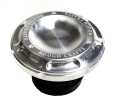 Rough Crafts Groove Gas Cap Polished  - 933826
