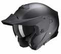 Scorpion EXO-930 Modular Helmet Solid matt pearl black  - 94-100-285V