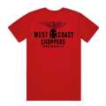 West Coast Choppers Eagle T-shirt red  - 946817V