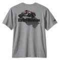 Harley-Davidson T-Shirt #1 Faster Dark grau meliert  - 96039-24VM
