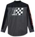 Harley-Davidson Shirt #1 Victory Colorblock grey M - 96071-24VM/000M