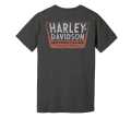 Harley-Davidson T-Shirt York dark grey  - 96100-23VM
