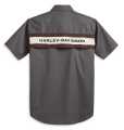 Harley-Davidson shortsleeve Shirt Performance Colorblock grey  - 96158-23VM