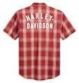 Harley-Davidson men´s Shirt Staple Poplin red  - 96164-23VM