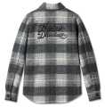 Harley-Davidson women´s Shirt Jacket Onwards Plaid grey  - 96265-24VW