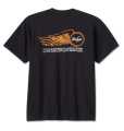 Harley-Davidson T-Shirt Willie G Winged Wheel Black  - 96798-24VX