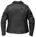 H-D Motorclothes Harley-Davidson Bezel Biker Collar Leather Jacket black  - 97006-22EW