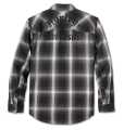 Harley-Davidson Operative 2.0 Riding Shirt Jacket Plaid black/grey  - 97104-25VM