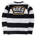 Roeg Shawn Stripe Sweatshirt Off-White/Black  - 973983V