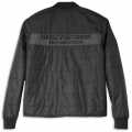 H-D Motorclothes Harley-Davidson Men's Convertible Quilted Jacket with Removable Sleeves Black  - 97400-22VM