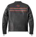 Harley-Davidson Leather Jacket Victory Lane II extra long black  - 98004-23ET