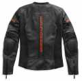 Harley-Davidson Damen Leather Jacket Brawler black  - 98007-21EW