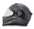 Harley-Davidson Full Face Helmet Division X15 Sunshield grey/orange XL - 98117-24VX/002L