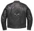 Harley-Davidson Reflective Skull Leather Jacket EC 2XL - 98122-17EM/022L