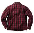 West Coast Choppers Wool Lined Plaidshirt Red/Black  - 982879V