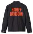 Harley-Davidson Jacke Bar Front schwarz  - 98403-24VM