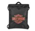 Harley Davidson Quick-Draw Backpack Black/Rust  - 98667-RU