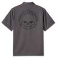 Harley-Davidson short sleeve Shirt Willie G Skull grey XL - 99056-24VM/002L