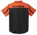 Harley-Davidson Shirt Coolcore Bar & Shield black/orange L - 99087-22VM/000L