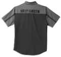 Harley-Davidson Shirt Coolcore Bar & Shield black/grey  - 99088-22VM
