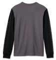 Harley-Davidson Longsleeve Willie G Skull grey/black  - 99091-24VM